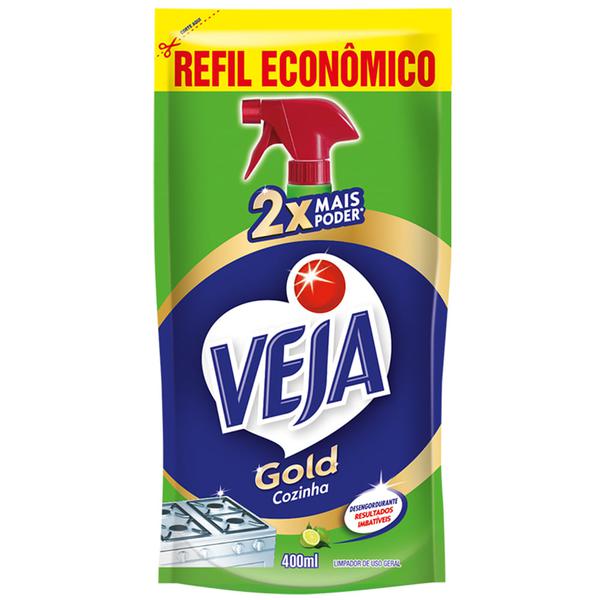 VEJA COZINHA DESENG. LIMAO SACHE 400ML