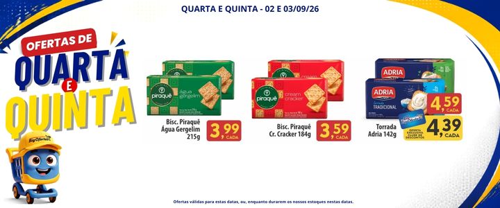 app quarta e quinta - biscoitos