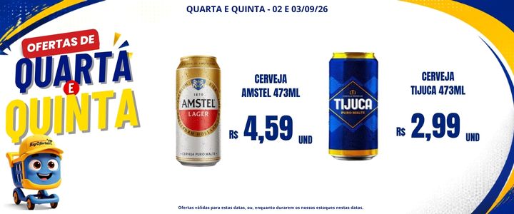 app quarta e quinta - cervejas