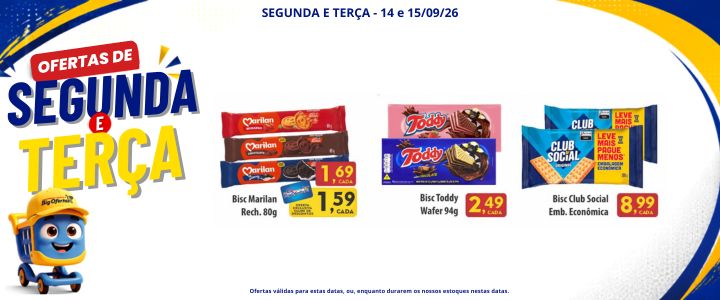 app seg e ter - biscoitos