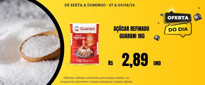 app sexta a domingo -acucar guarani