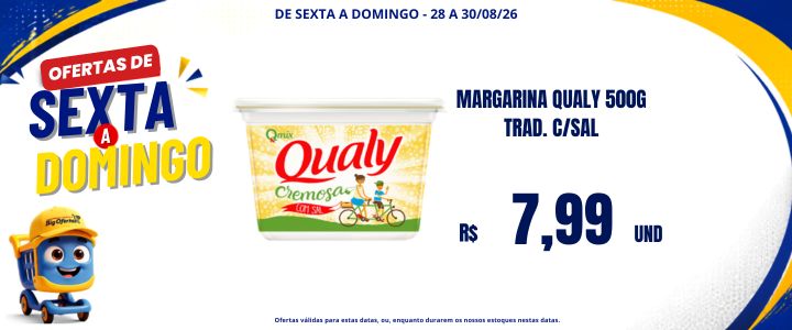 app sexta a domingo - qualy 500g