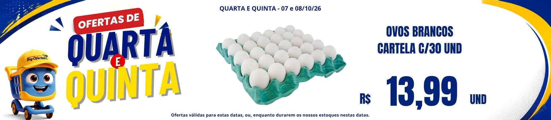 desktop quarta e quinta ovos brancos