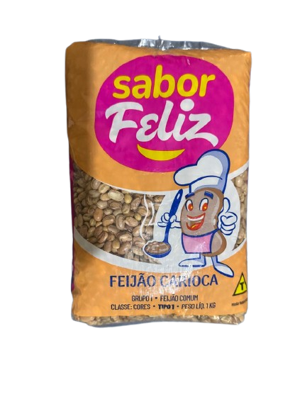 FEIJÃO CARIOCA SABOR FELIZ 1KG