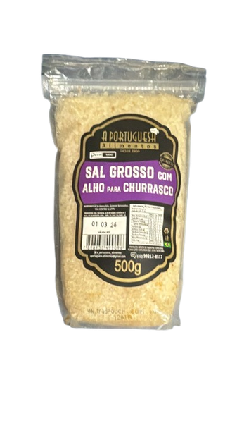 A PORTUGUESA SAL CHURRASCO C/ ALHO 500G