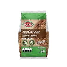 AÇÚCAR MASCAVO BARANO 500G