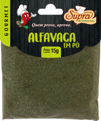 ALFAVACA EM PÓ SUPRA ALIMENTOS 15G