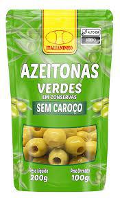 AZEITONA ITALIANINHO SEM CAROCO 100G