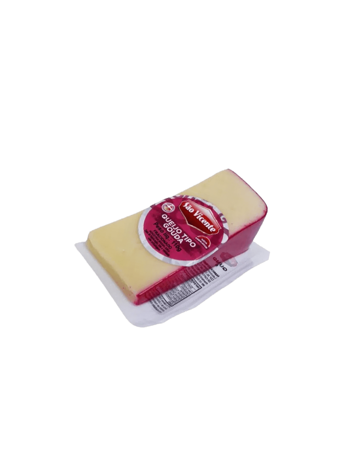 QUEIJO SAO VICENTE TIPO GOUDA TOMATE/ MANJERICAO 110G