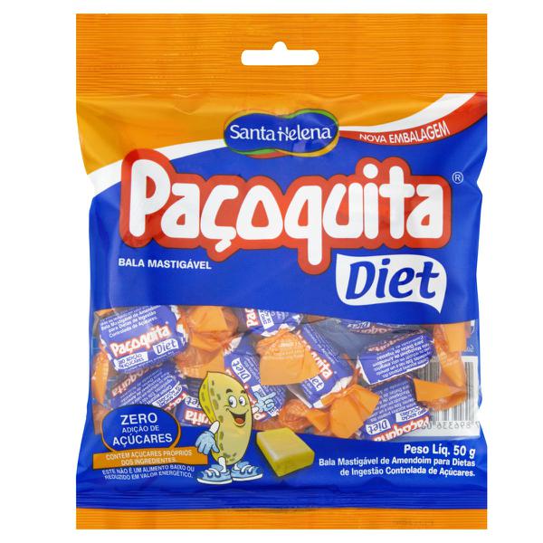 BALA PAÇOQUINHA ZERO AÇUCAR 50G