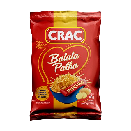 BATATA PALHA CRAC  TRADICIONAL 60G