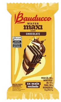 BAUDUCCO BISC WAFER 104G MAXI CHOCOLATE