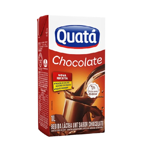 BEBIDA LACTEA CHOCOLATE QUATÁ 1L