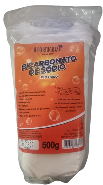 BICARBONATO DE SODIO A PORTUGUESA 500G