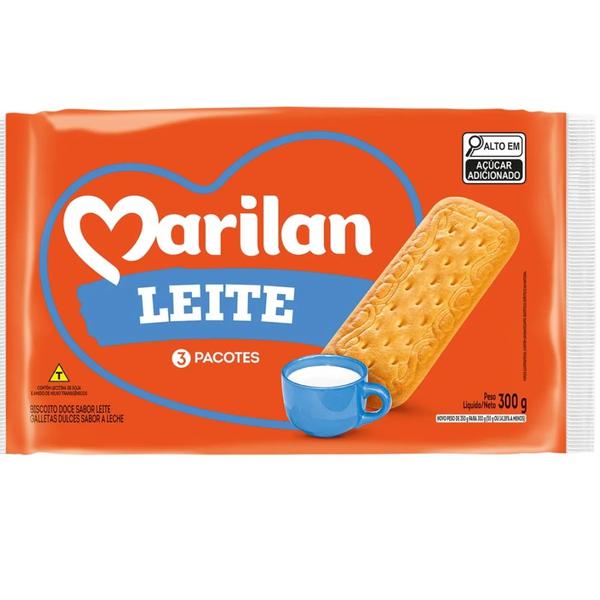 BISC MARILAN LEITE 300G