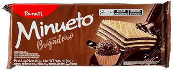 BISC MINUETO WAFER BRIGADEIRO 81G
