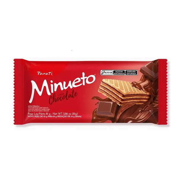 BISC MINUETO WAFER CHOCOLATE 81G