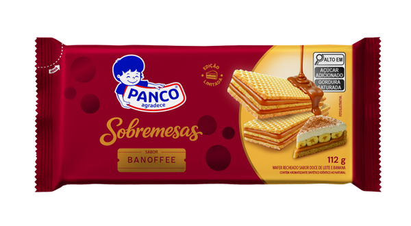 BISC PANCO SOBREMESAS SABOR BANOFFEE 112G