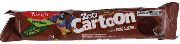 BISC RECH ZOO CARTOON 85G BRIGADEIRO