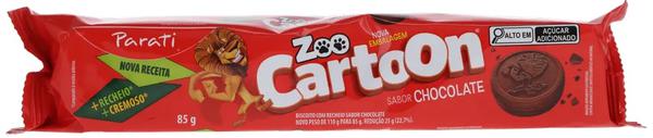 BISC RECH ZOO CARTOON 85G CHOCOLATE
