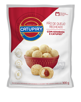 CATUPIRY PAO DE QUEIJO C/ GOIABADA E CATUPIRY 300G