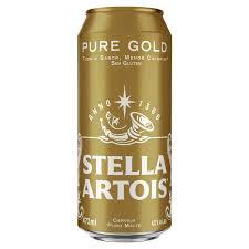 CERVEJA STELLA ARTOIS PURE GOLD 473ML LT