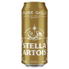 CERVEJA STELLA ARTOIS PURE GOLD 473ML LT