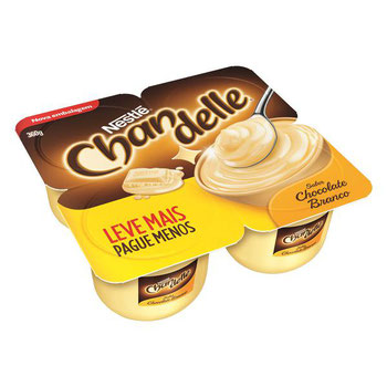 CHANDELLE NESTLE 360G CHOCOLATE BRANCO