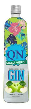 COQUETEL GIN QN MAÇÃ VERDE 900ML