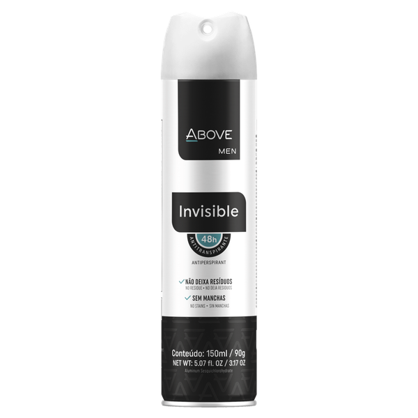 DES AERO ABOVE INVISIBLE MEN 150 ML