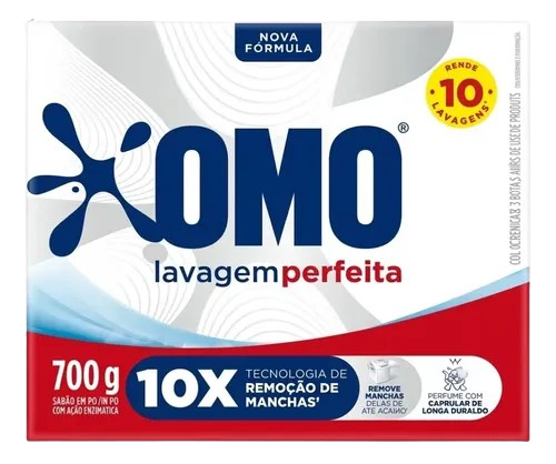 DET EM PO OMO LAVAGEM PERFEITA 700G