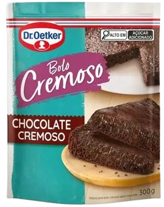 DR OETKER MISTURA PARA BOLO 300G CHOCOLATE CREMOSO