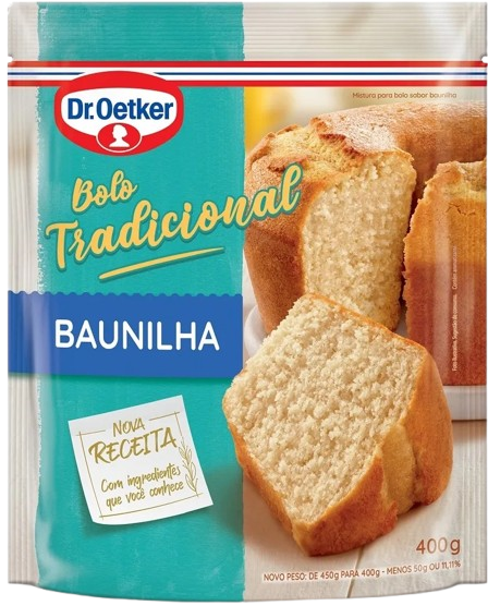 DR OETKER MISTURA PARA BOLO 400G BAUNILHA