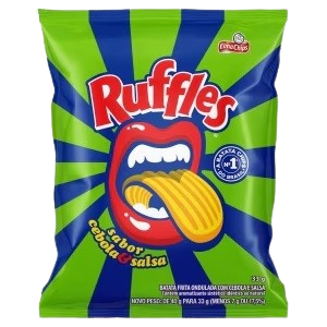 ELMA CHIPS RUFFLES 33G CEBOLA E SALSA