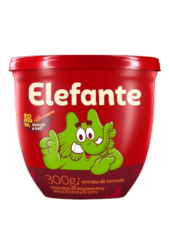 EXTRATO DE TOMATE ELEFANTE 300G