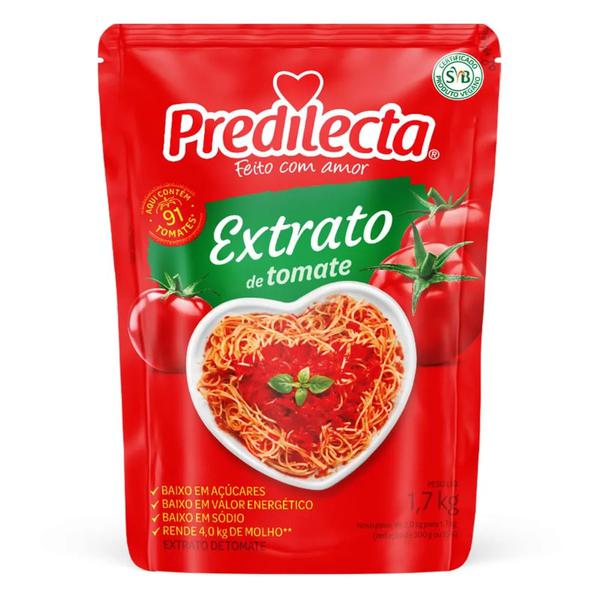 EXTRATO DE TOMATE PREDILECTA 1,7KG