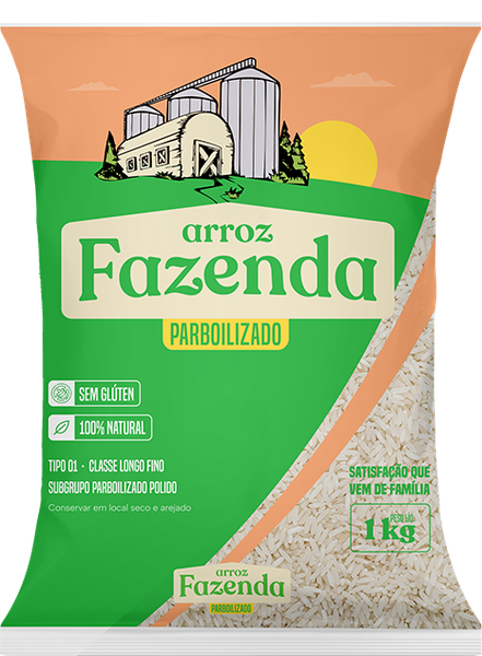 FAZENDA ARROZ 1KG PARBOILIZADO