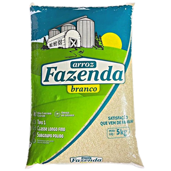 ARROZ FAZENDA TP 1 5KG BRANCO