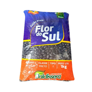 FEIJÃO PRETO FLOR DO SUL 1KG