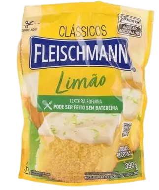 FLEISCHMANN MISTURA PARA BOLO 390G LIMAO