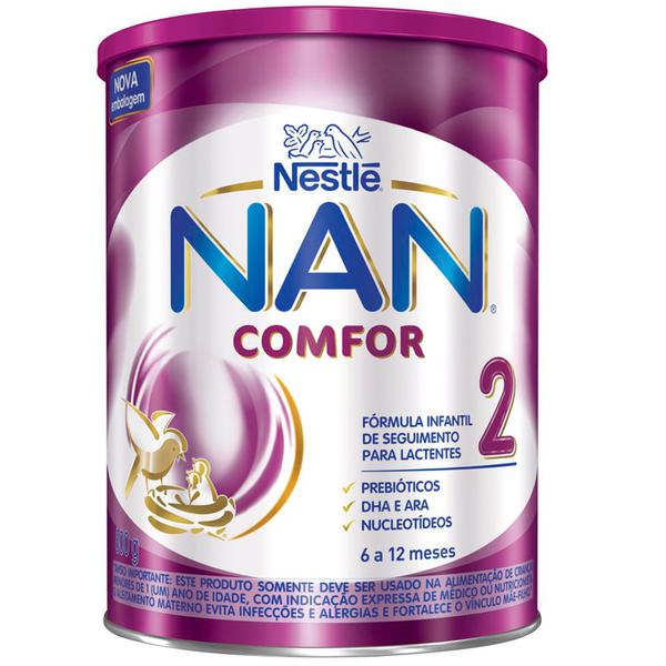 FORMULA INFANTIL NAN COMFOR 2 800G