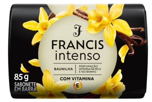 FRANCIS SABONETE INTENSO 85G BAUNILHA AMARELO