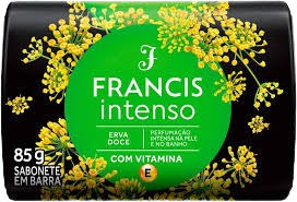 FRANCIS SABONETE INTENSO 85G ERVA DOCE VERDE