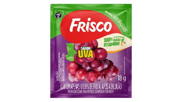 FRISCO REFRESCO EM PO 18G UVA