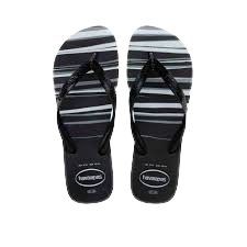 HAVAIANA TOP BASIC PRETO/BRANCO 41/42