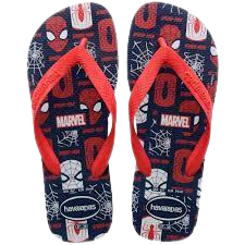 HAVAIANA TOP MARVEL LOGOMANIA MARINHO 37/38