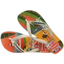 HAVAIANAS TOP POSTCARD BEGE PALHA 41/42