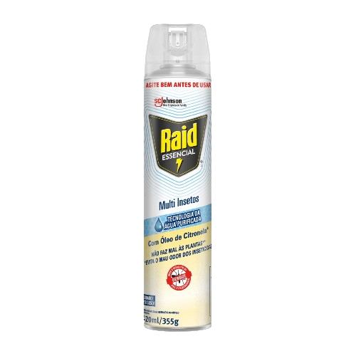 INSETICIDA RAID 420ML CITRONELA MULTI INSETOS