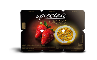 IOG APRECIARE MORANGO E MARACUJA 480G