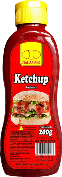KETCHUP ITALIANINHO 200G TRADICIONAL